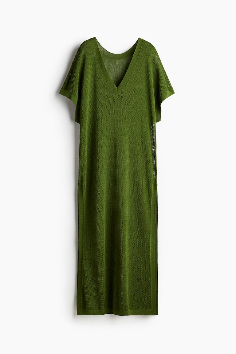 H&M Pointelle-Knit Beach Dress