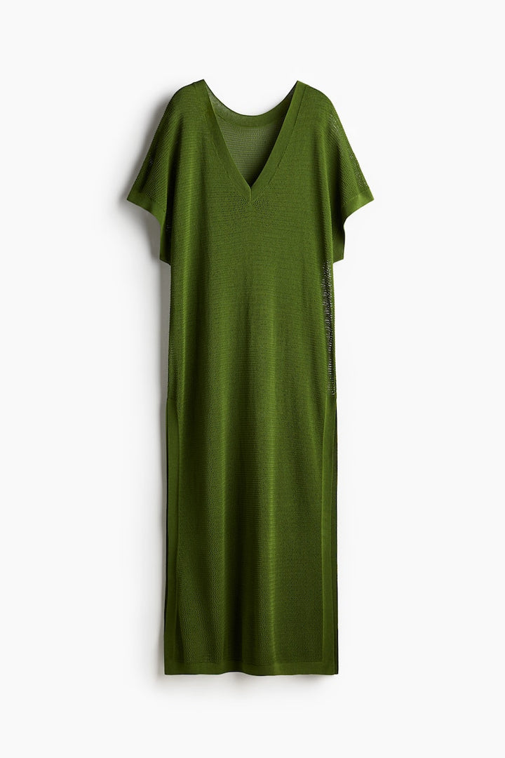H&M Pointelle-Knit Beach Dress