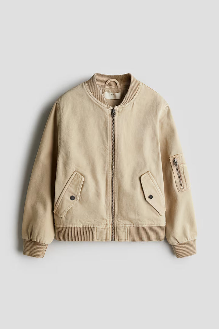 H&M Twill Bomber Jacket
