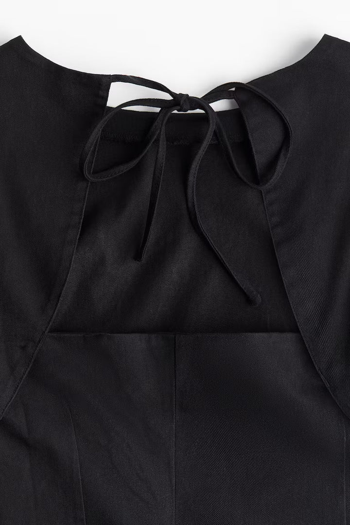 H&M Open-Back Cotton Dress