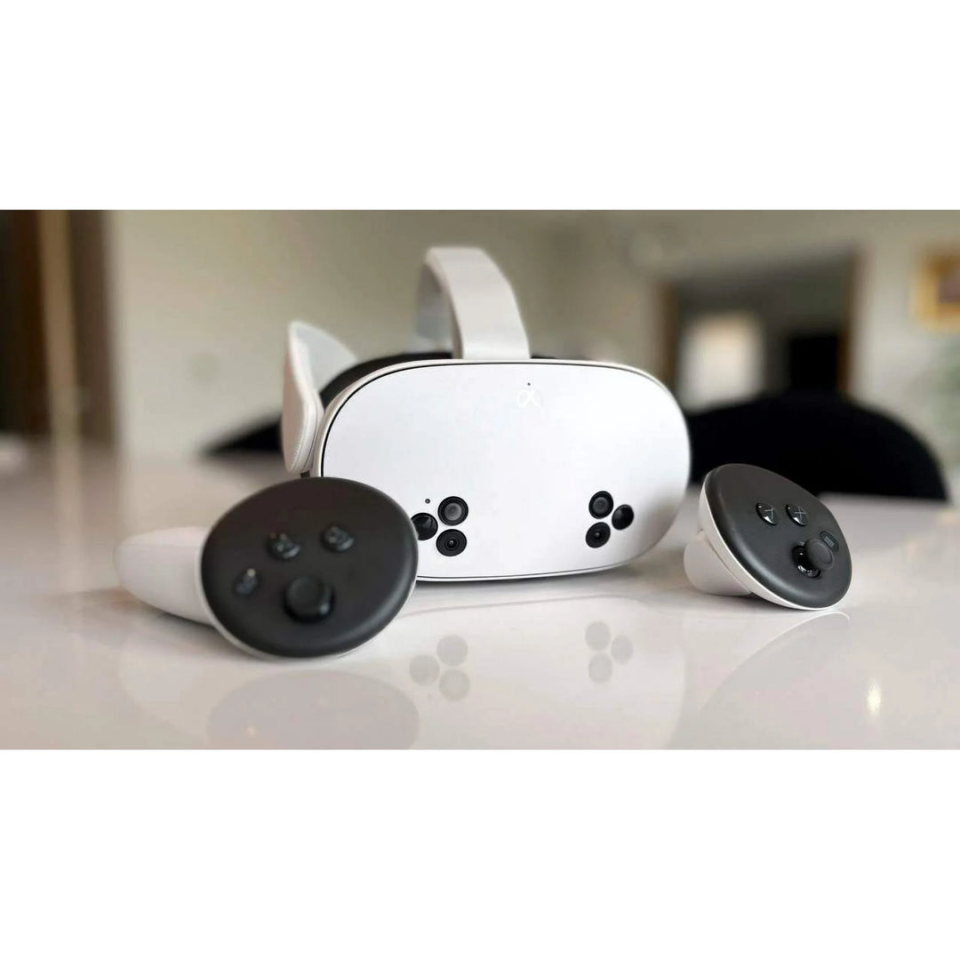 Oculus 2024 New Meta Quest 3S All-In-One VR Headset 128GB Virtual Reality with Advanced Touch Plus Controllers, 1832x1920 up to 120 Hz Refresh Rate LCD, Enhanced Graphics, Mytrix Carrying Case