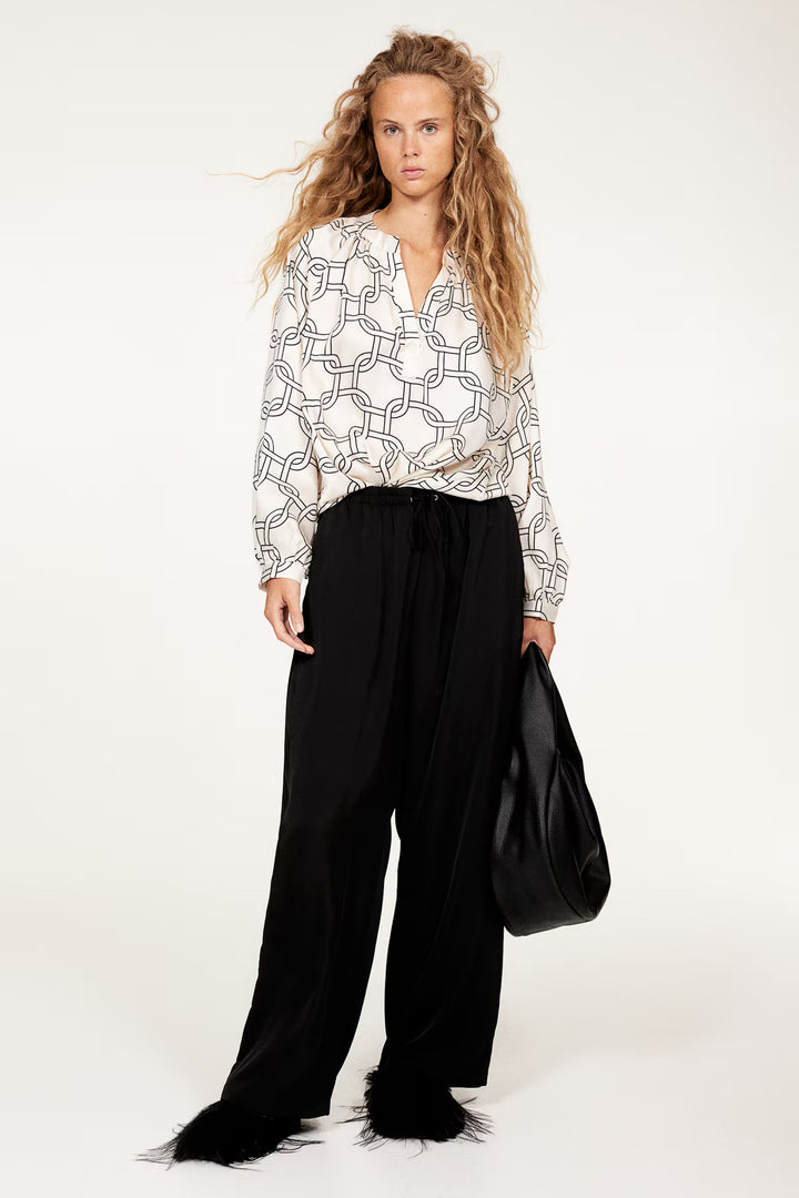 H&M Wide-cut Pull-on Pants