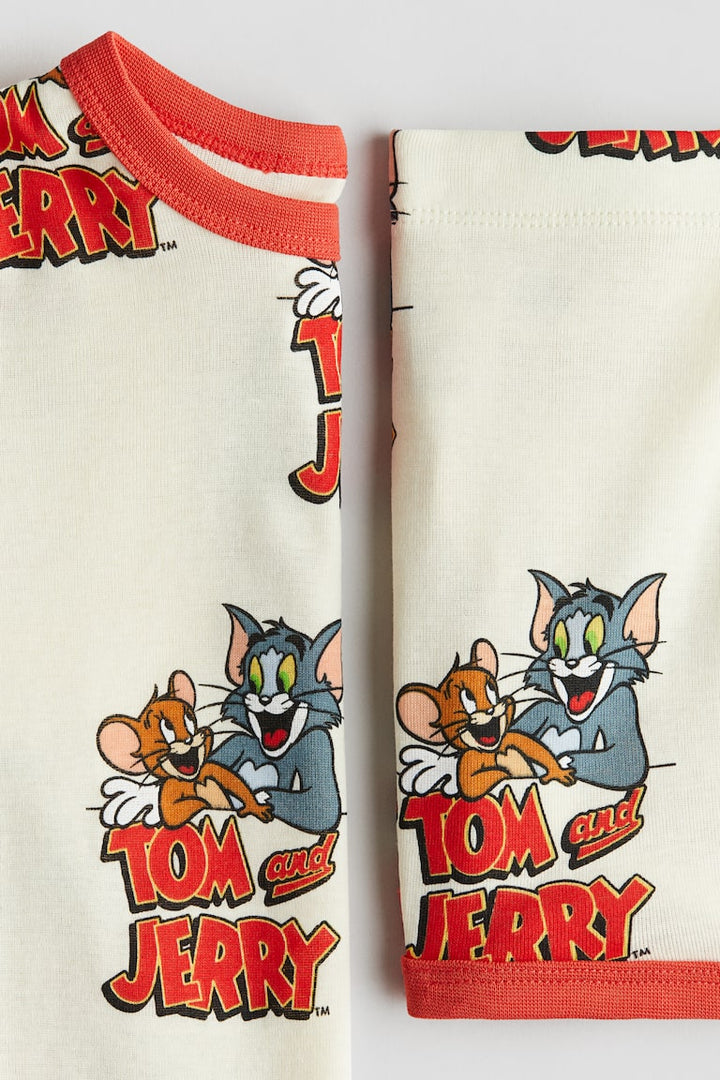 H&M Snug Fit Cotton Jersey Pajamas