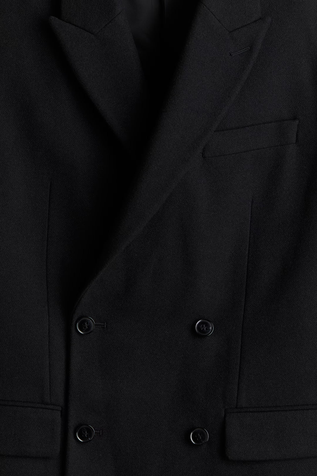 H&M Regular Fit Double-breasted Jacket