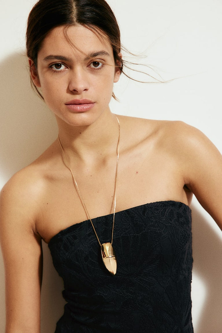 H&M Padded-Cup Bandeau Swimsuit