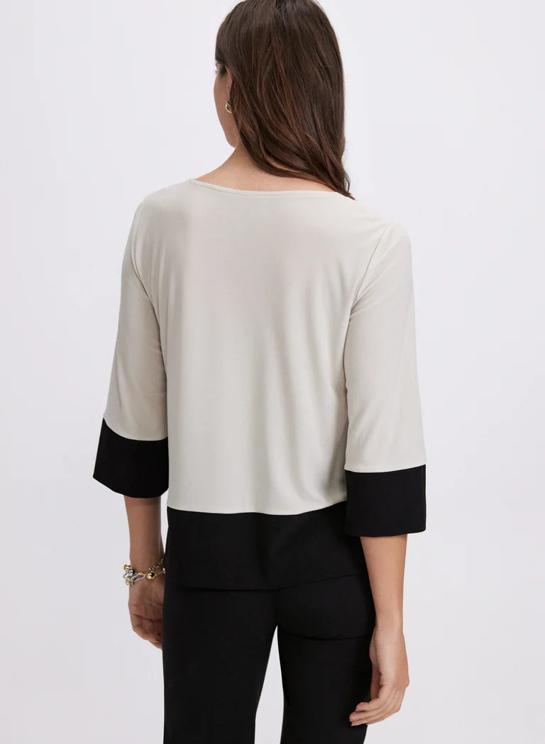 LAURA Colour-Block Top