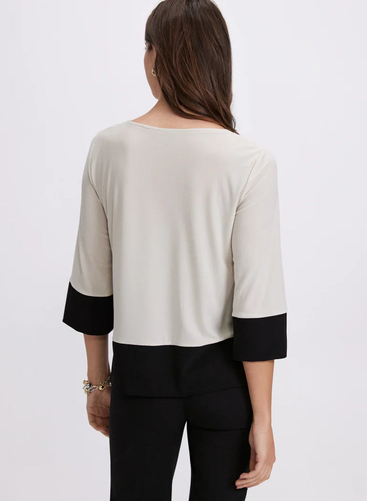 LAURA Colour-Block Top