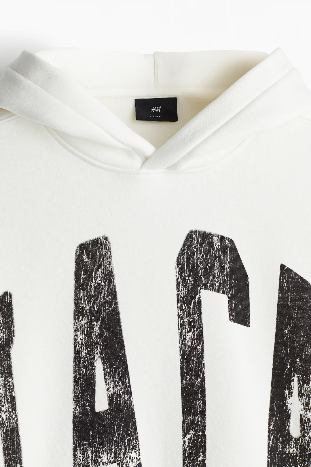 H&M Loose Fit Printed Hoodie