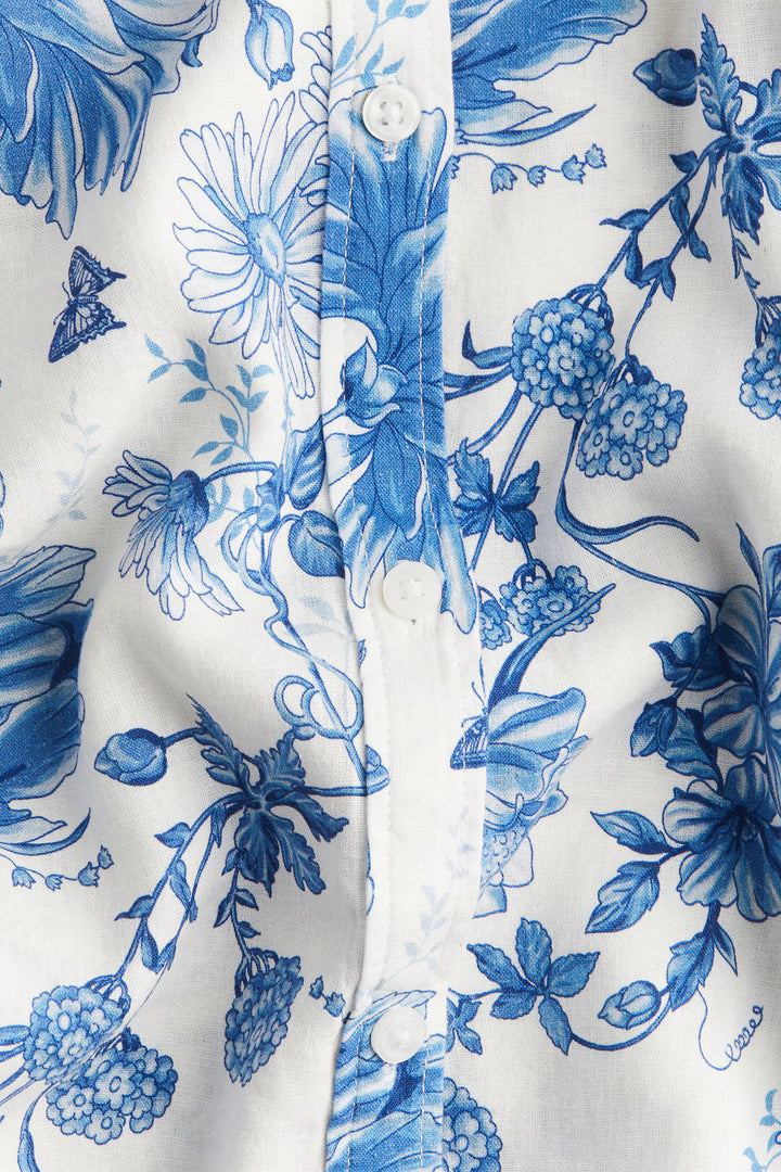 H&M Linen-Blend Blouse