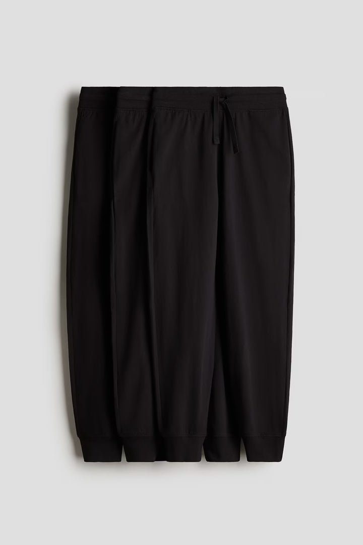H&M 3-pack Cotton Jersey Joggers