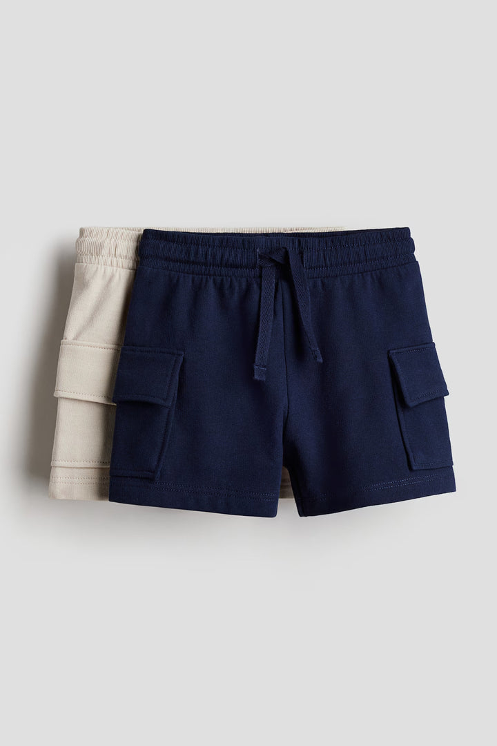 H&M 2-pack Cargo Sweatshorts