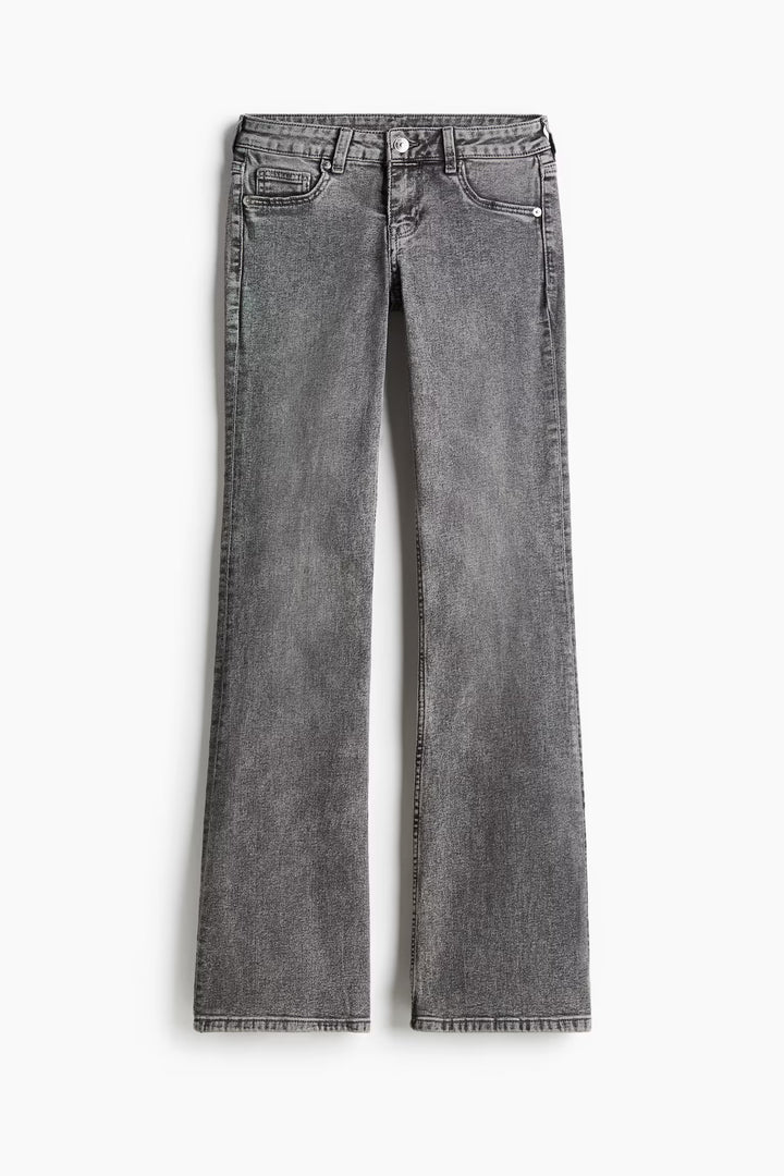 H&M Low Rise Flared Leg Jeans