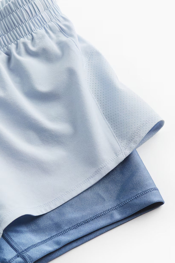 H&M DryMove™ Double-layered Sports Shorts