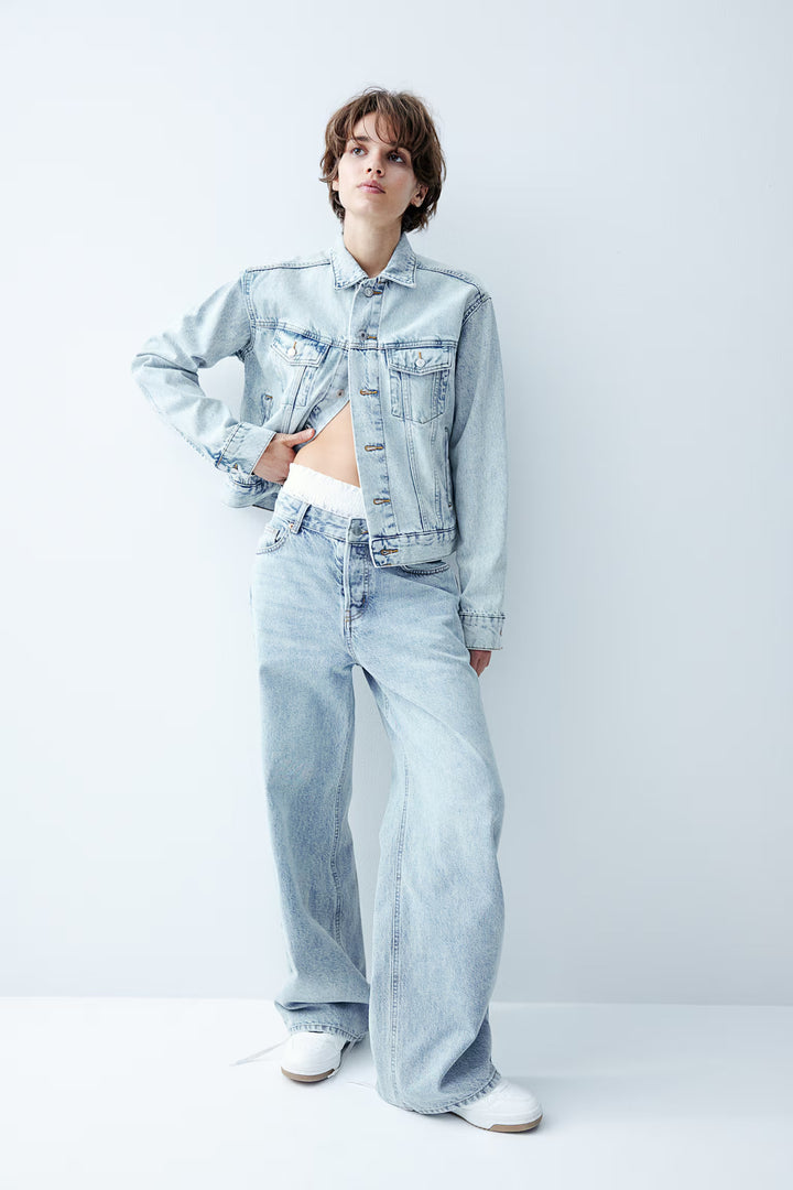 H&M Wide-cut Jeans