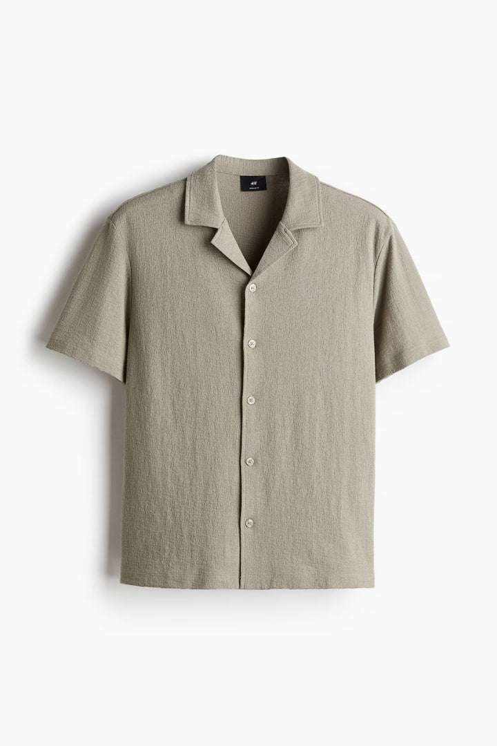 H&M Regular-Fit Jersey Resort Shirt