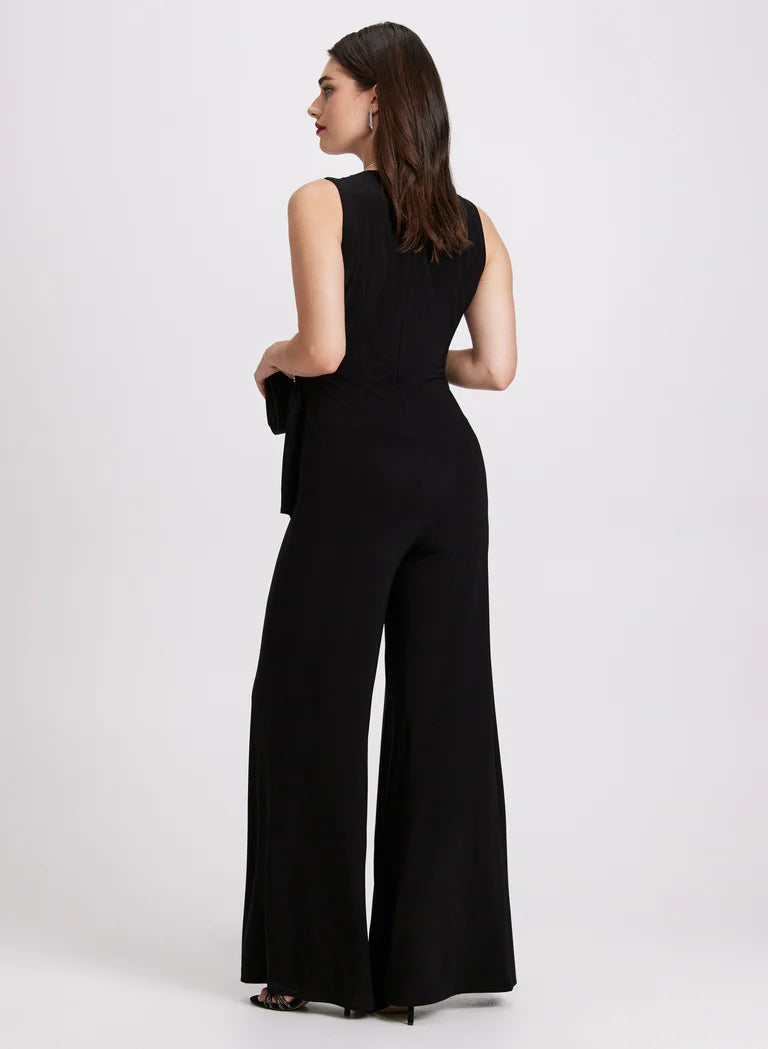 LAURA Embellished Wide-Leg Jumpsuit