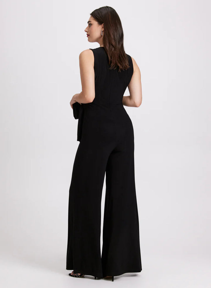 LAURA Embellished Wide-Leg Jumpsuit