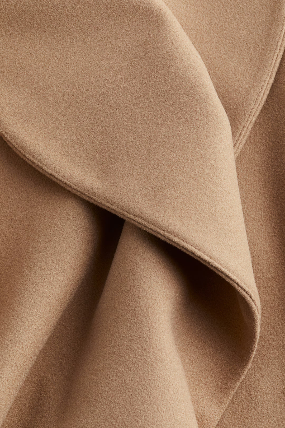H&M Felted Jacket with Shawl Collar