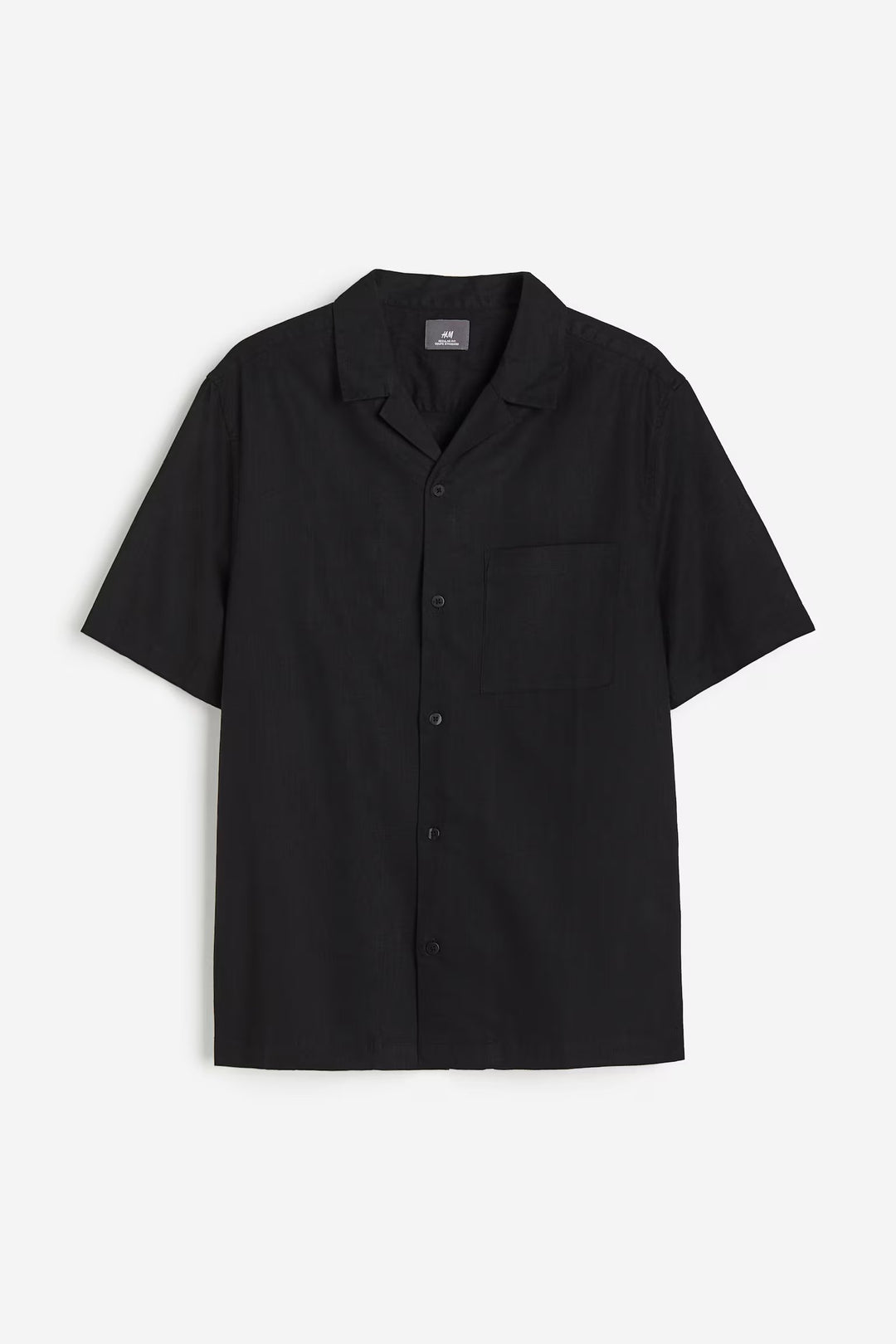 H&M Regular Fit Linen-blend Shirt
