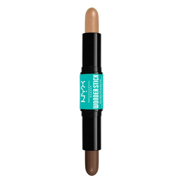 NYX PROFESSIONAL MAKEUP, Wonder Stick, Dual-Ended Stick, Contour And Highlight - DEEP, Dual-Ended Contour and Highlight Stick