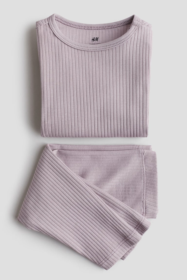H&M Ribbed Cotton Set