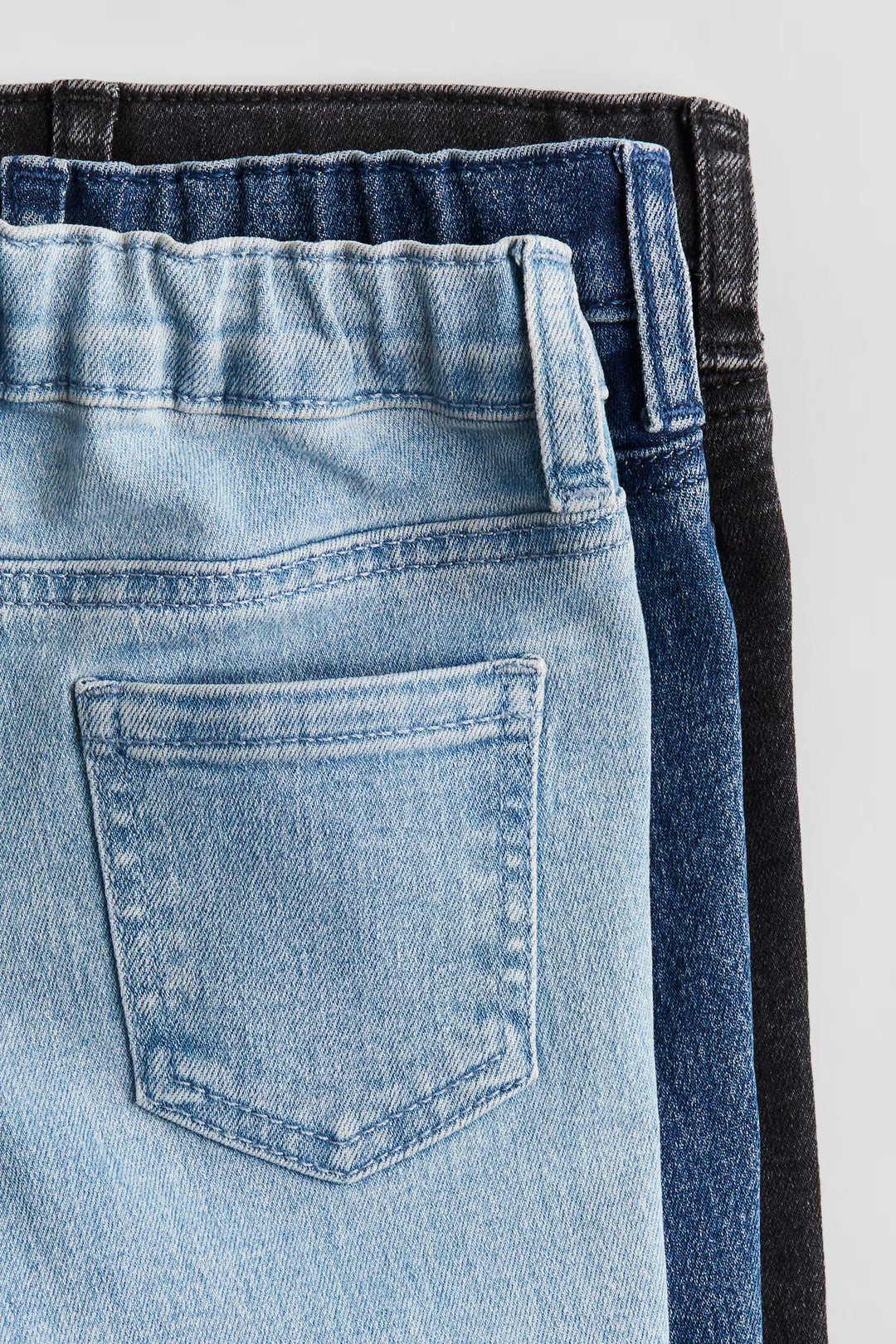 H&M 3-pack Comfort Stretch Skinny Fit Jeans