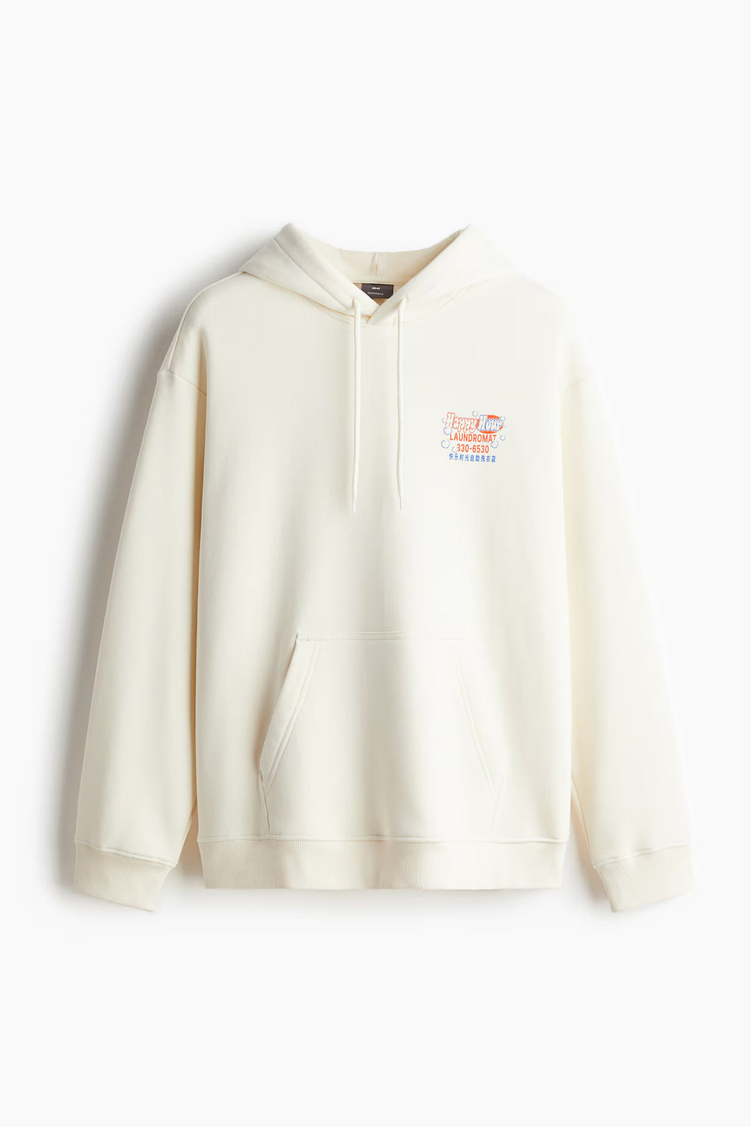 H&M Loose Fit Printed Hoodie