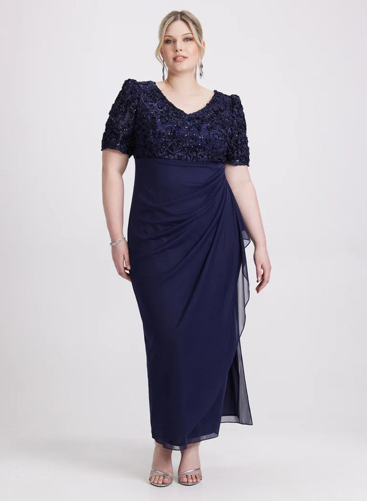LAURA Sequin Empire Dress