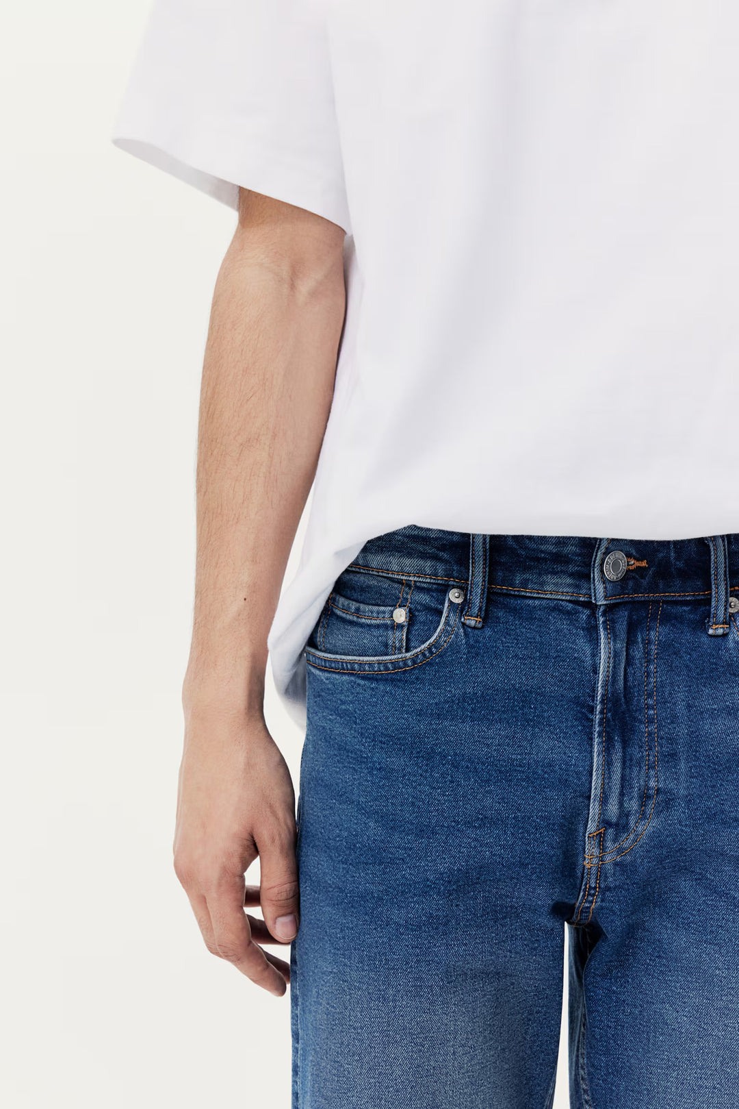 H&M Slim Denim Shorts