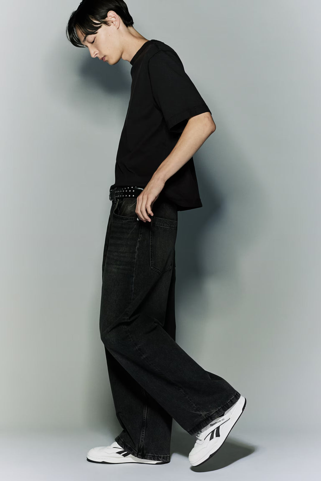 H&M Boxy Fit Washed T-shirt