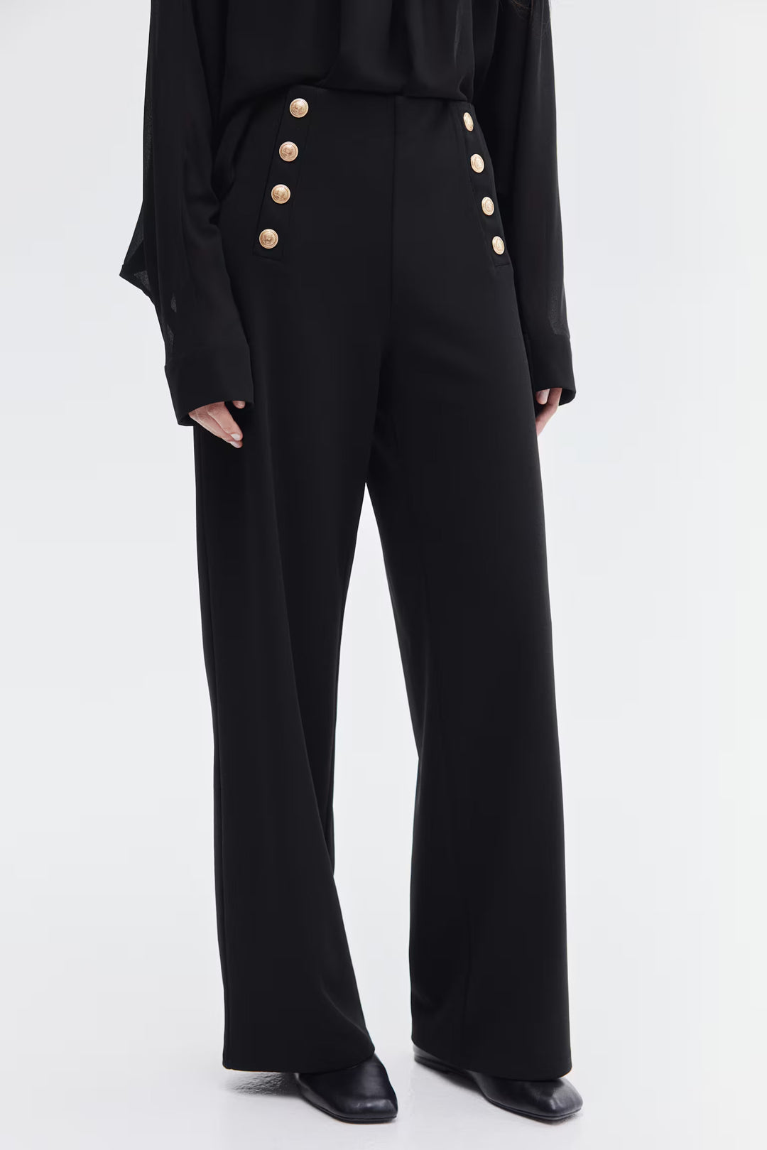 H&M Button-front Pants