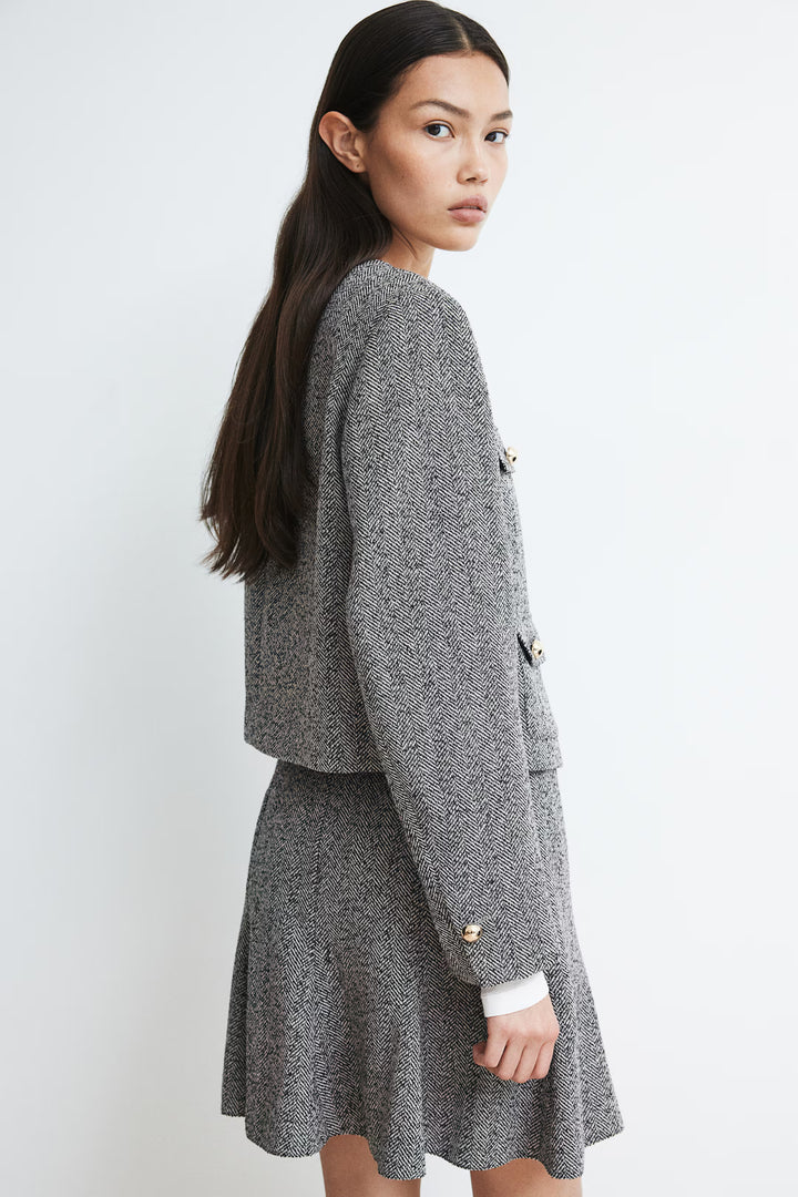 H&M Textured-weave Jacket