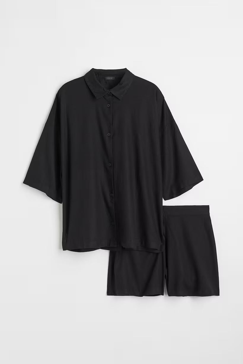 H&M Linen-blend Pajamas