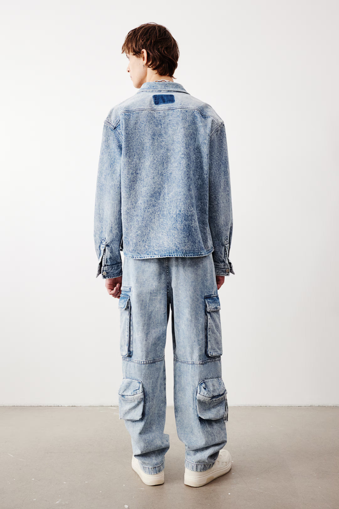 H&M Boxy Denim Shirt