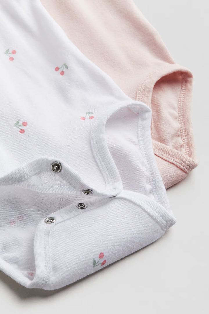 H&M 2-pack Sleeveless Cotton Bodysuits