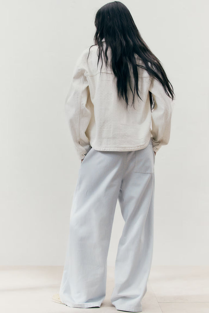 H&M Denim Drawstring Pants