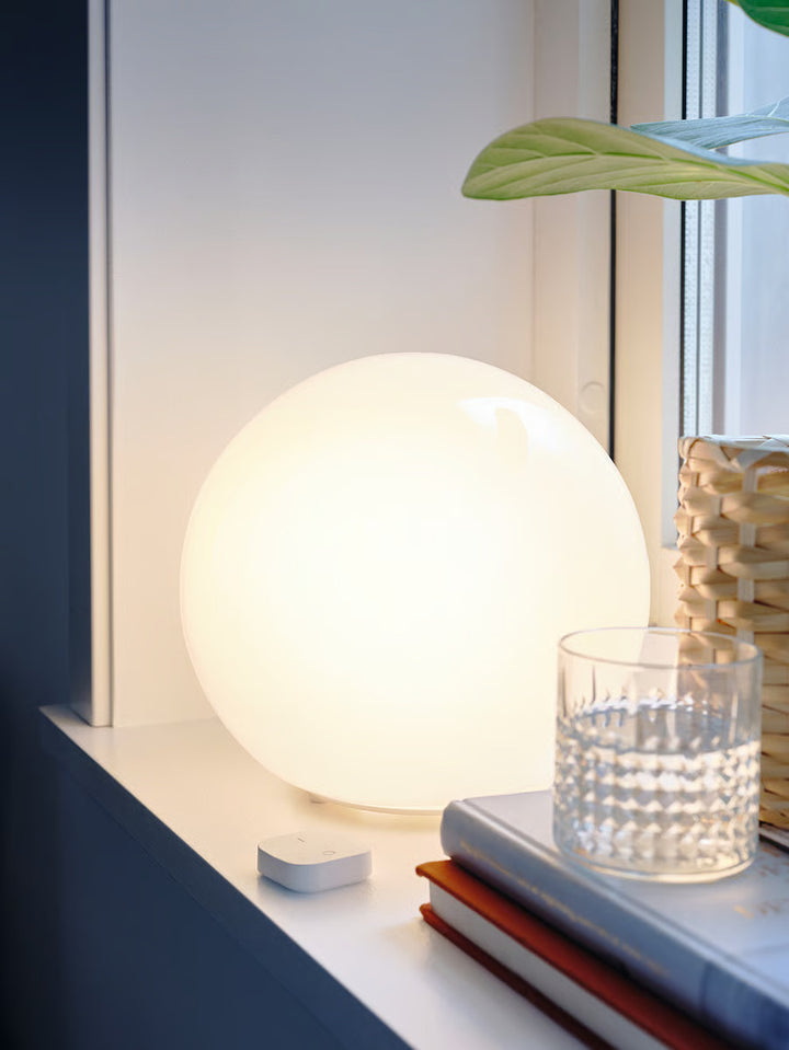 Ikea FADO Table lamp, white, 10 "