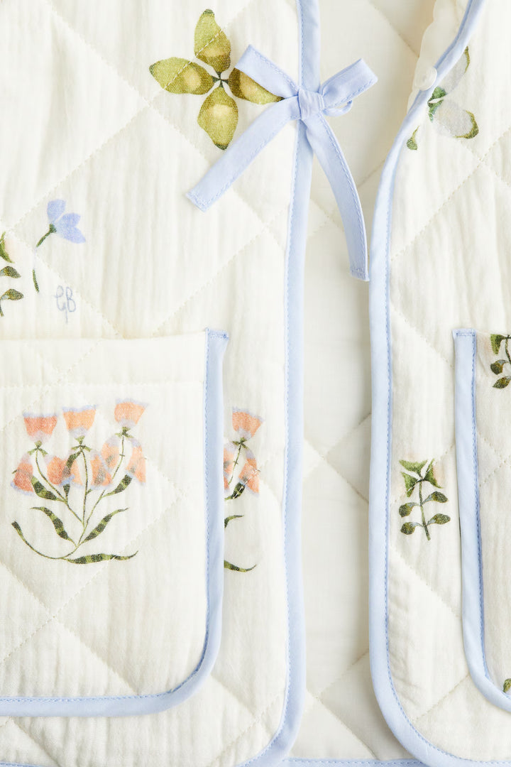 H&M Quilted Printed Jacket