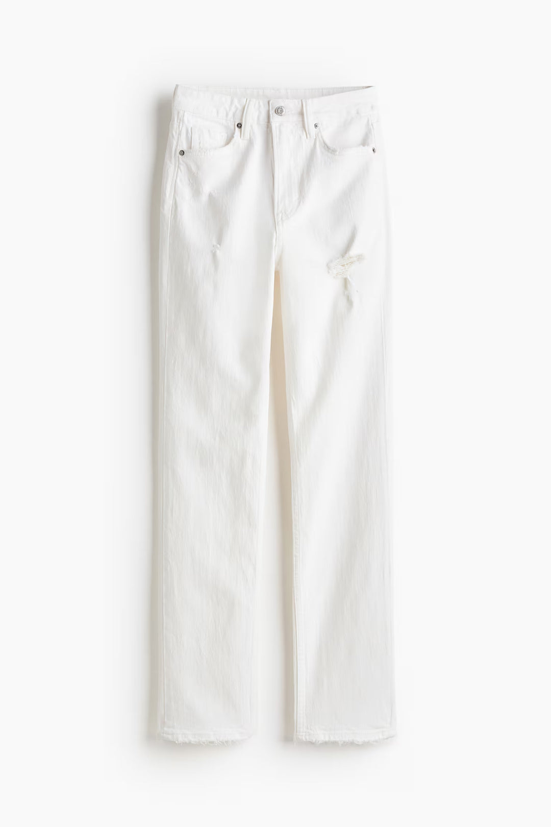 H&M High Rise Slim Straight Leg Jeans