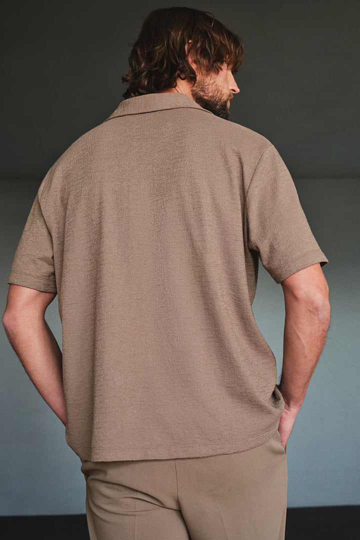 H&M Regular-Fit Jersey Resort Shirt