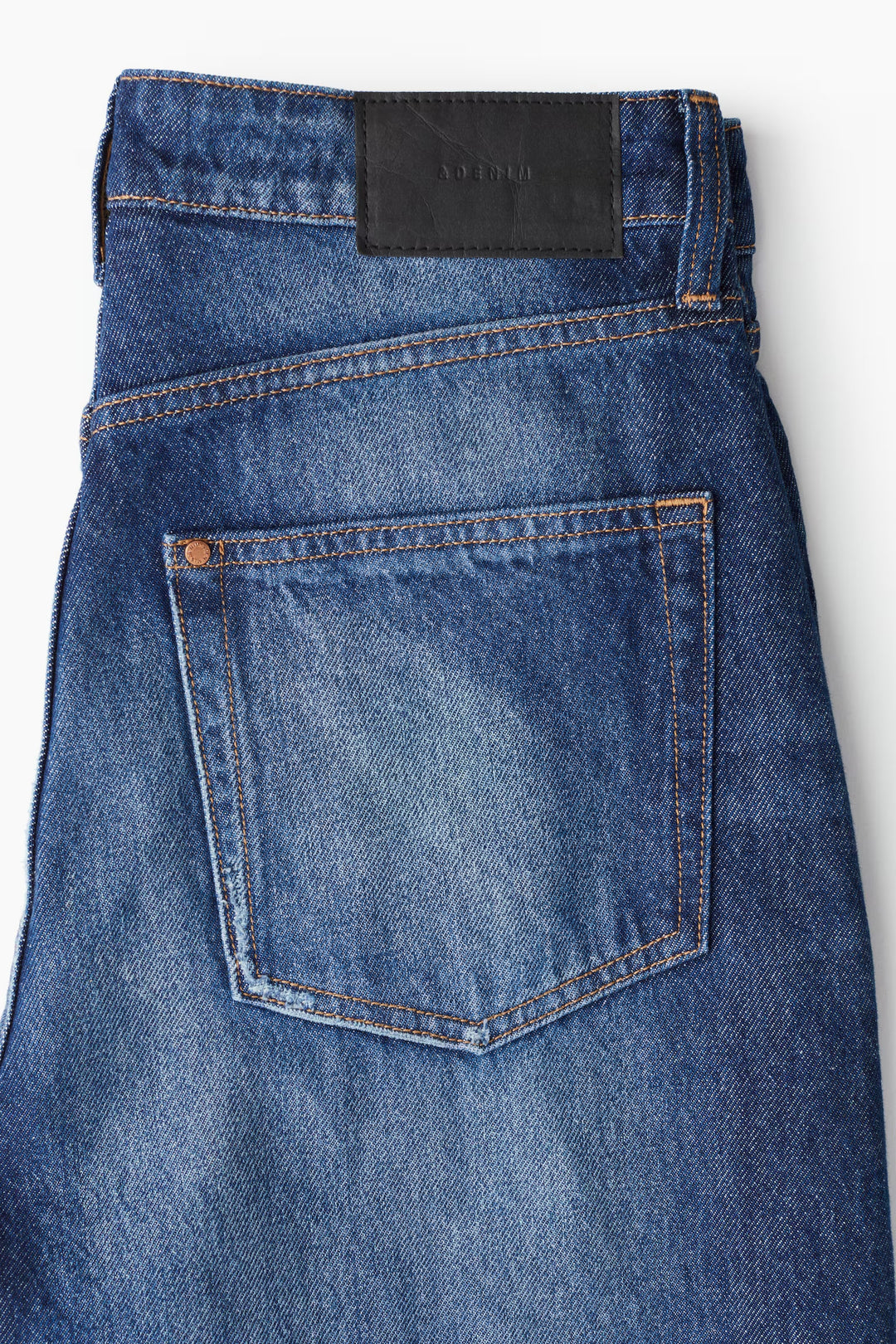 H&M High Rise Barrel Leg Jeans