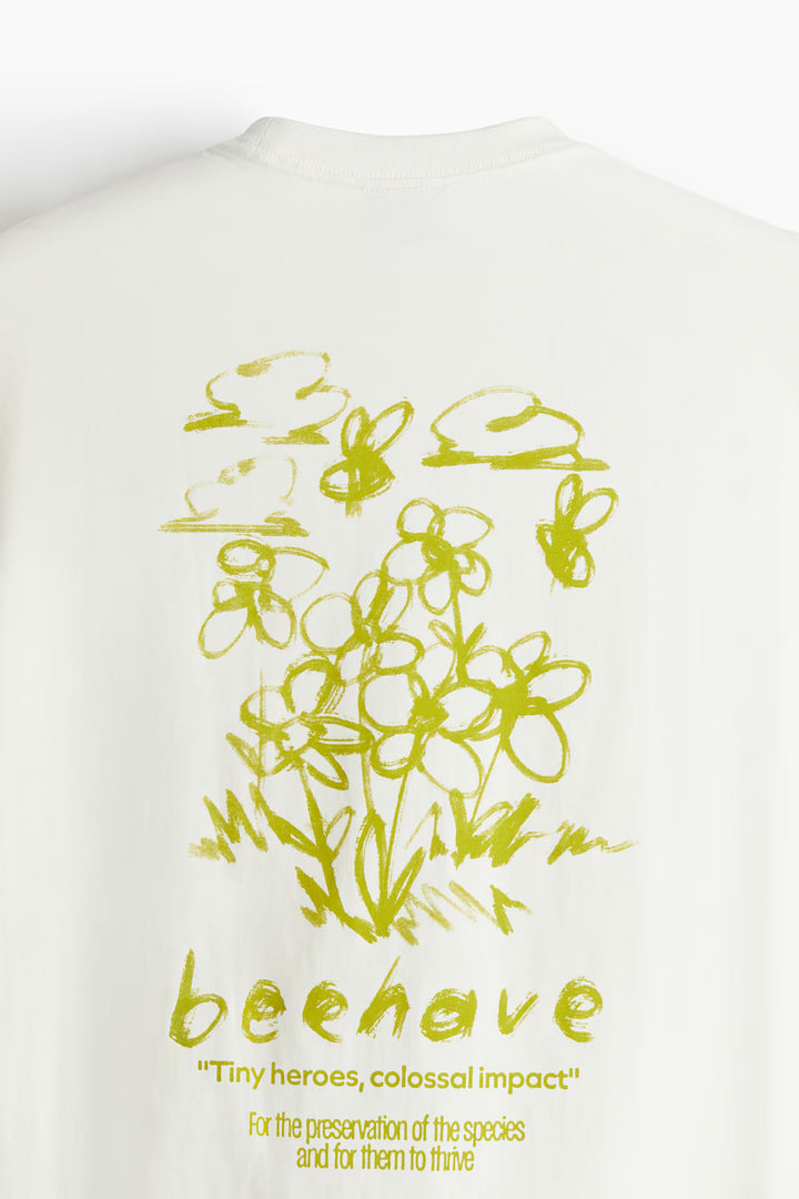 H&M Loose Fit Printed T-shirt