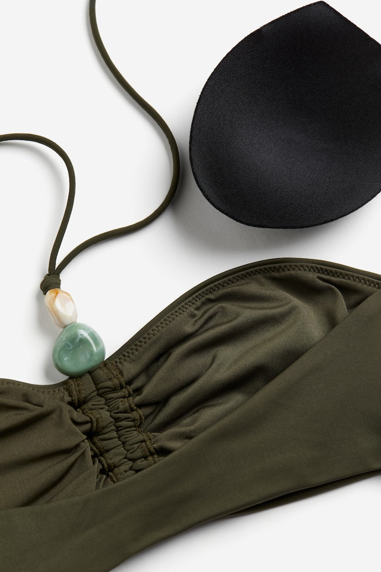 H&M Padded Bandeau Bikini Top