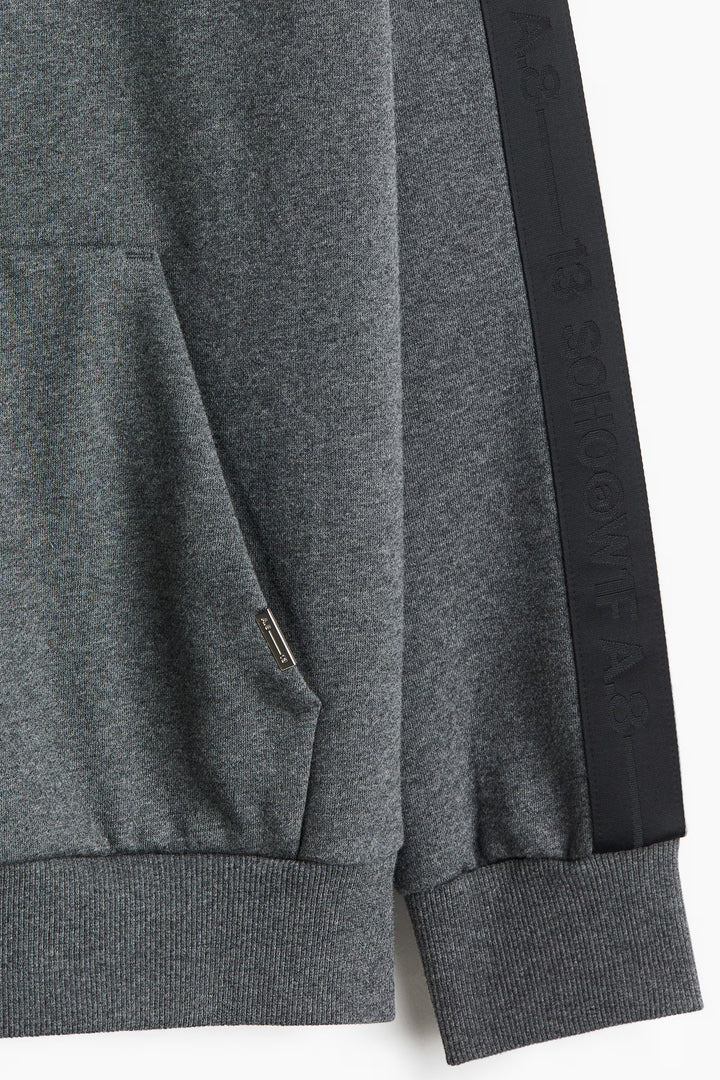 H&M Loose Fit Hoodie with Side Stripes