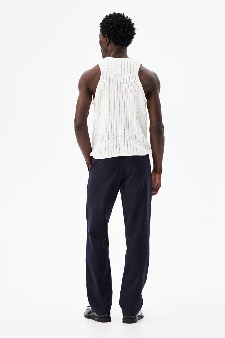 H&M Regular-Fit Linen-Blend Pants