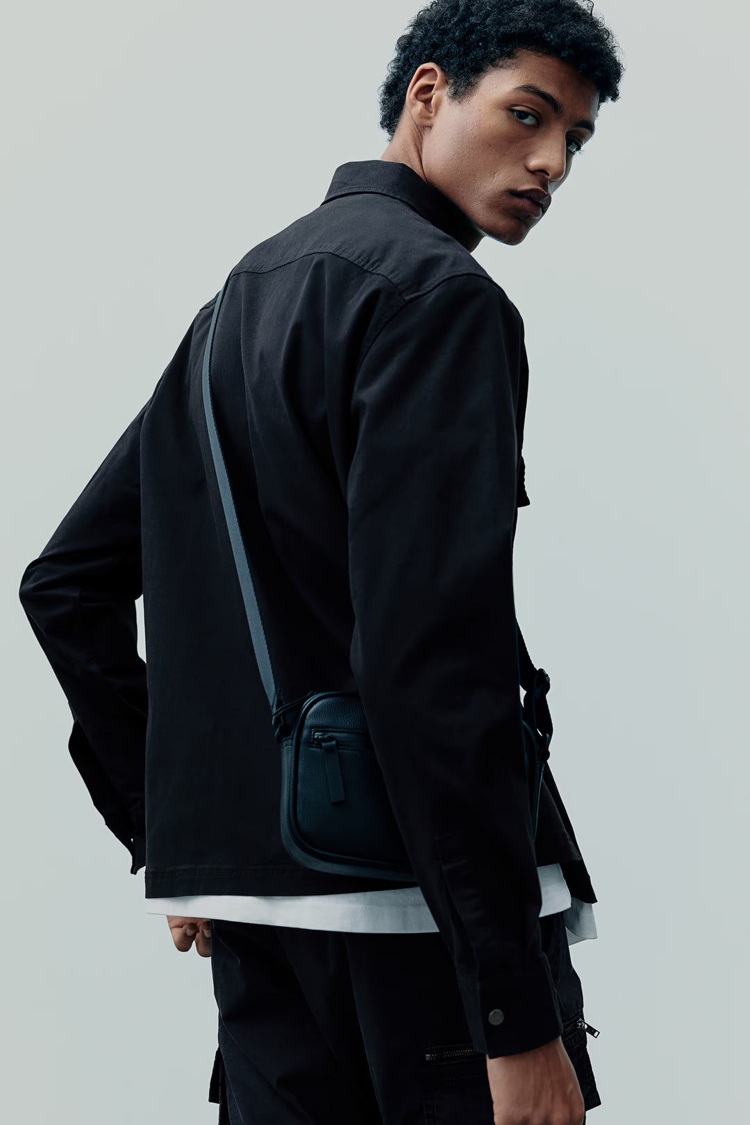 H&M Regular-Fit Twill Overshirt