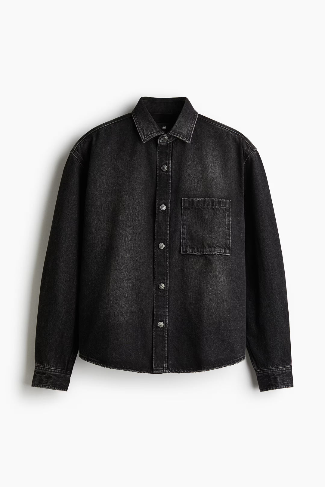 H&M Boxy Denim Shirt