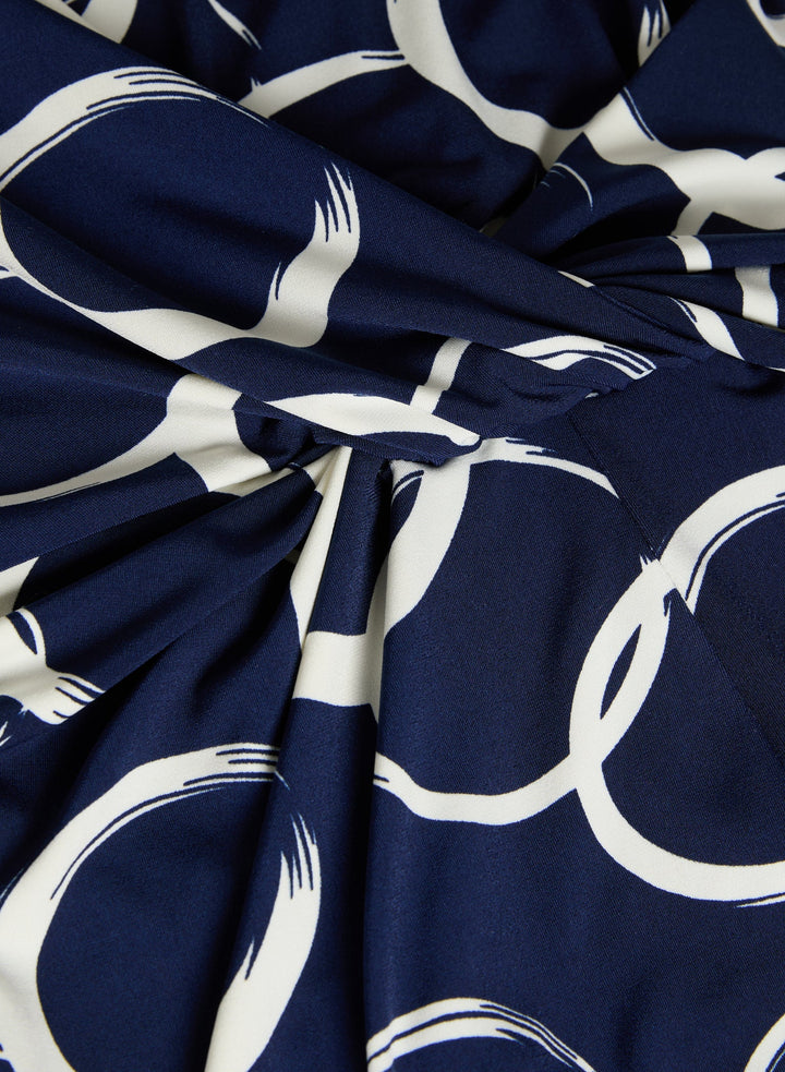 LAURA Circle Print Dress