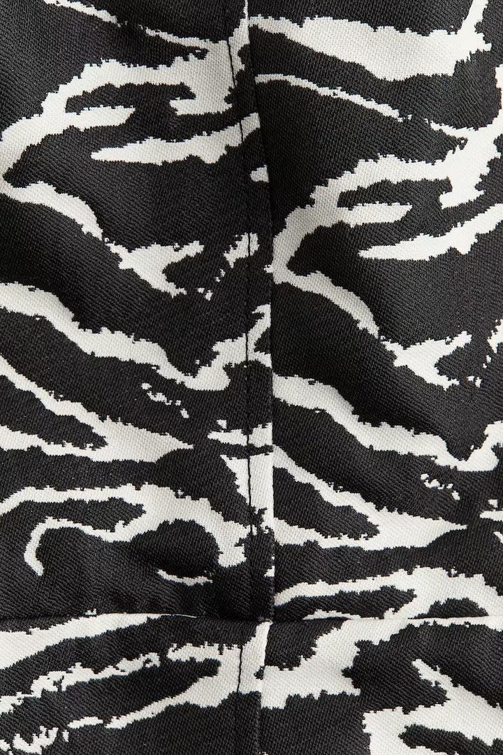 H&M Jacquard-Weave Mini Dress