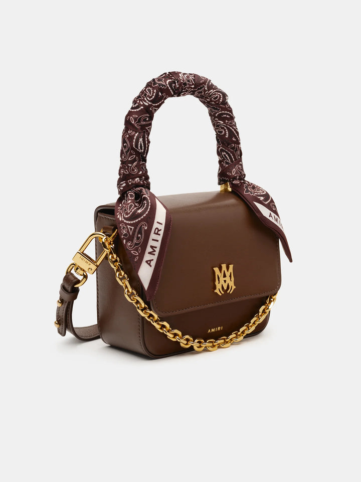 AMIRI WOMEN'S MICRO MA BAG WITH CHAIN HANDLE